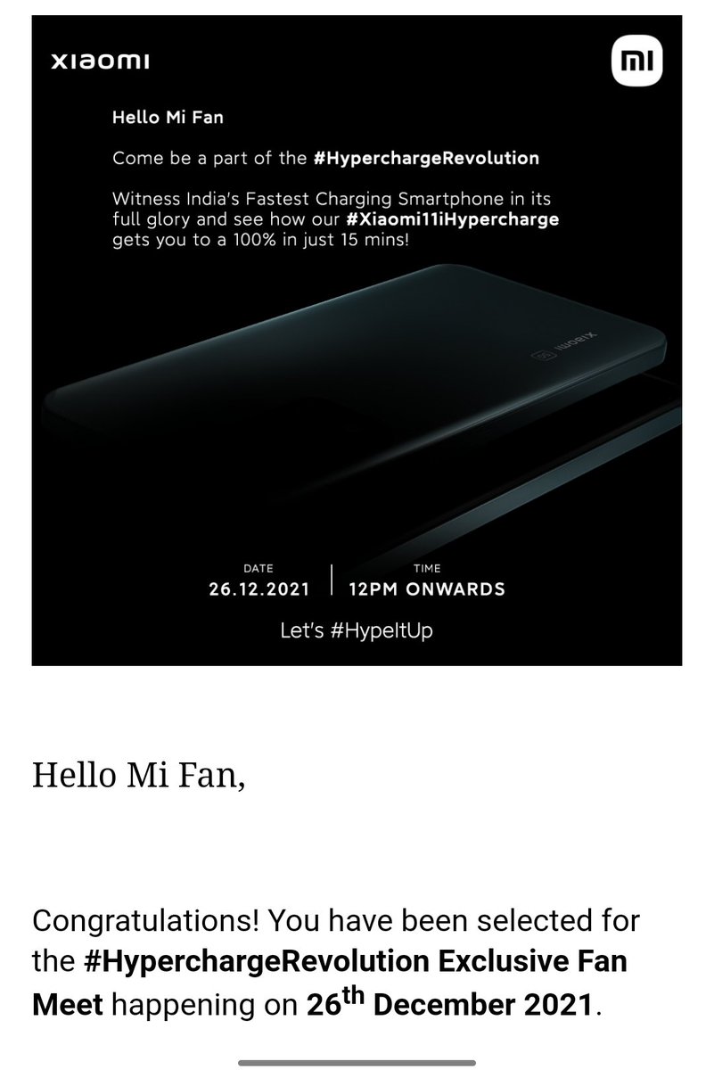 TejasTechViews's tweet photo. @XiaomiIndia
@manukumarjain
#HyperchargeRevolution 
#120WXiaomi 
#120w
#120watt 
#mifanclub
#Xiaomi11iHypercharge 
Really excited 😍 https://t.co/0hIeYtrgxX