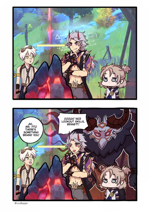 how the event feels like rn with itto in the party
#GenshinImpact #Itto #bennett #Albedo 