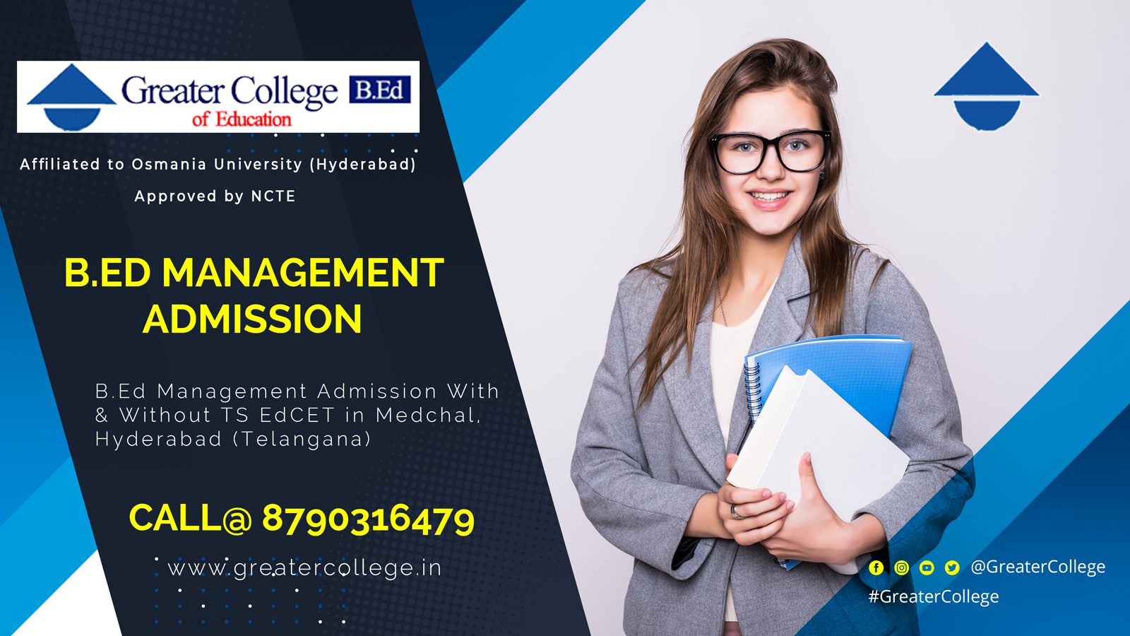 Greater College of Education B.Ed in Hyderabad (GreaterCollege) / Twitter