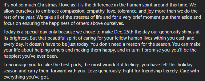 stevenspohn's tweet photo. Love generously. Fight for friendship fiercely. Care with everything you've got. https://t.co/SGx55lzsOx