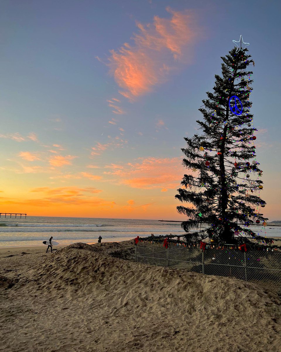 Wishing you a very happy and healthy Christmas from San Diego! 🎄 #VisitSD

📷 IG: samantha_rae11 📍: Ocean Beach