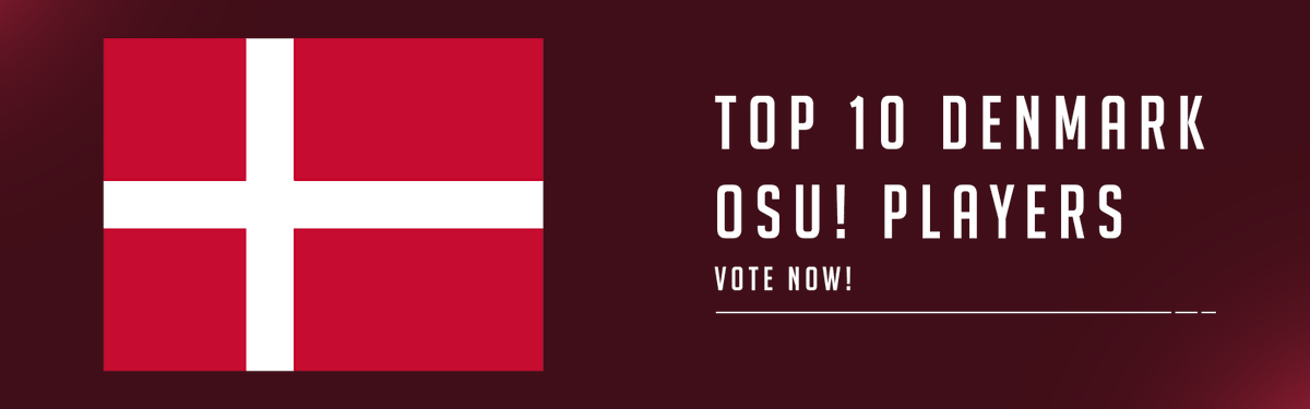 Denmark's Top 10 voting of 2021 live now :D go vote even if u can only name like 3 danish players
choice.hwc.hr/vote/11
Thanks to hallowatcher for hosting
Thanks to <a href="/naufalfarrelp1/">asterllia</a> for banner :D