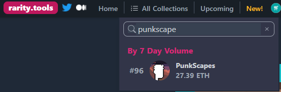 hearsay_law's tweet photo. We try not to focus on price, volume, and so forth over at @PunkScape, but it does feel nice to see record volume on Christmas day and @PunkScape climbing the charts.  Congrats to the scape community. https://t.co/lJPCfA6JLt