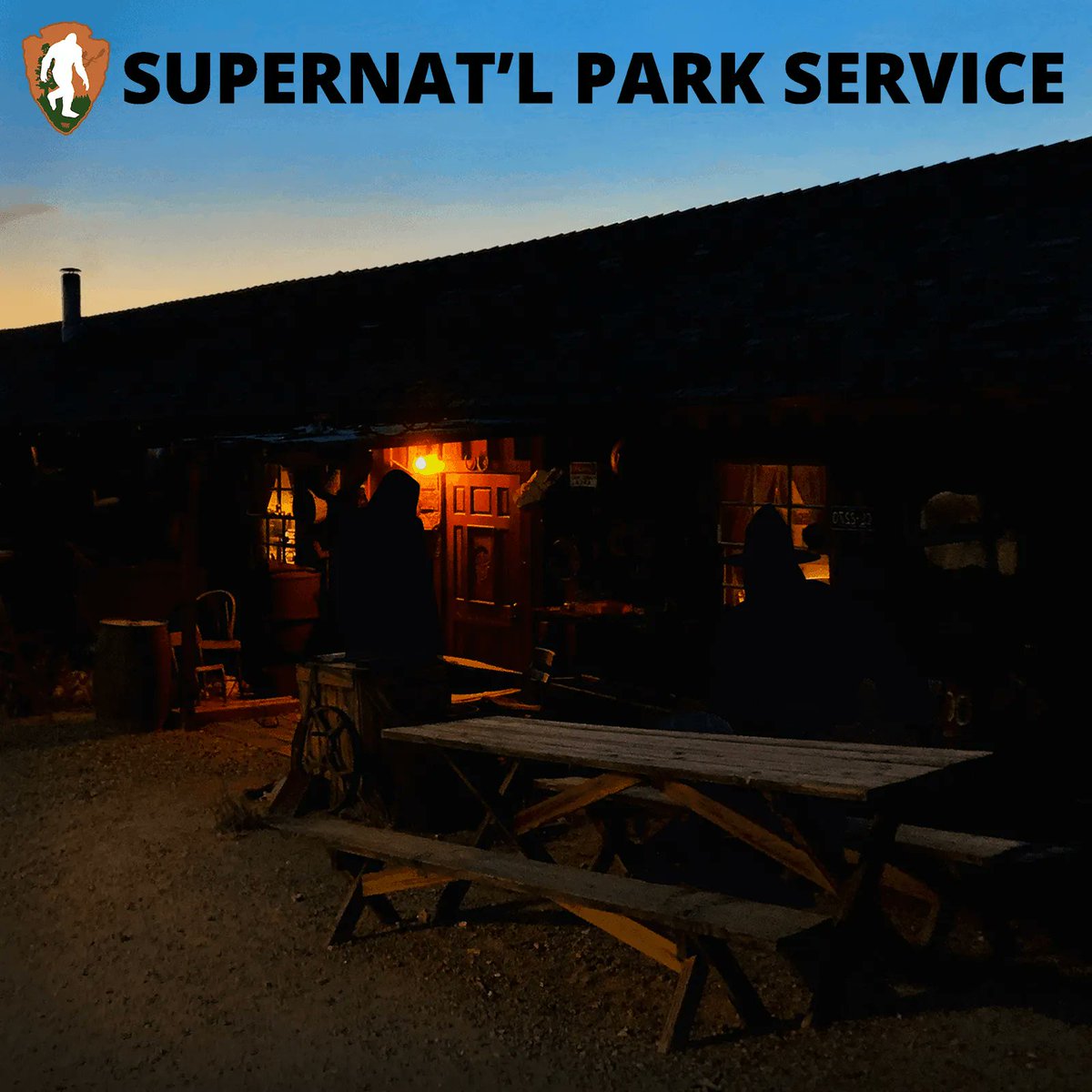 SupernatlParks's tweet photo. Sometimes you know it's better only to stop for a short rest.

Train with the Supernat'l Park Service to join the adventure.

#nationalpark #ghosttown #warlock #bigfoot #dungeonsanddragons #goldpoint #dnd #cryptid #cryptids #mothman https://t.co/zYQLpNklaR
