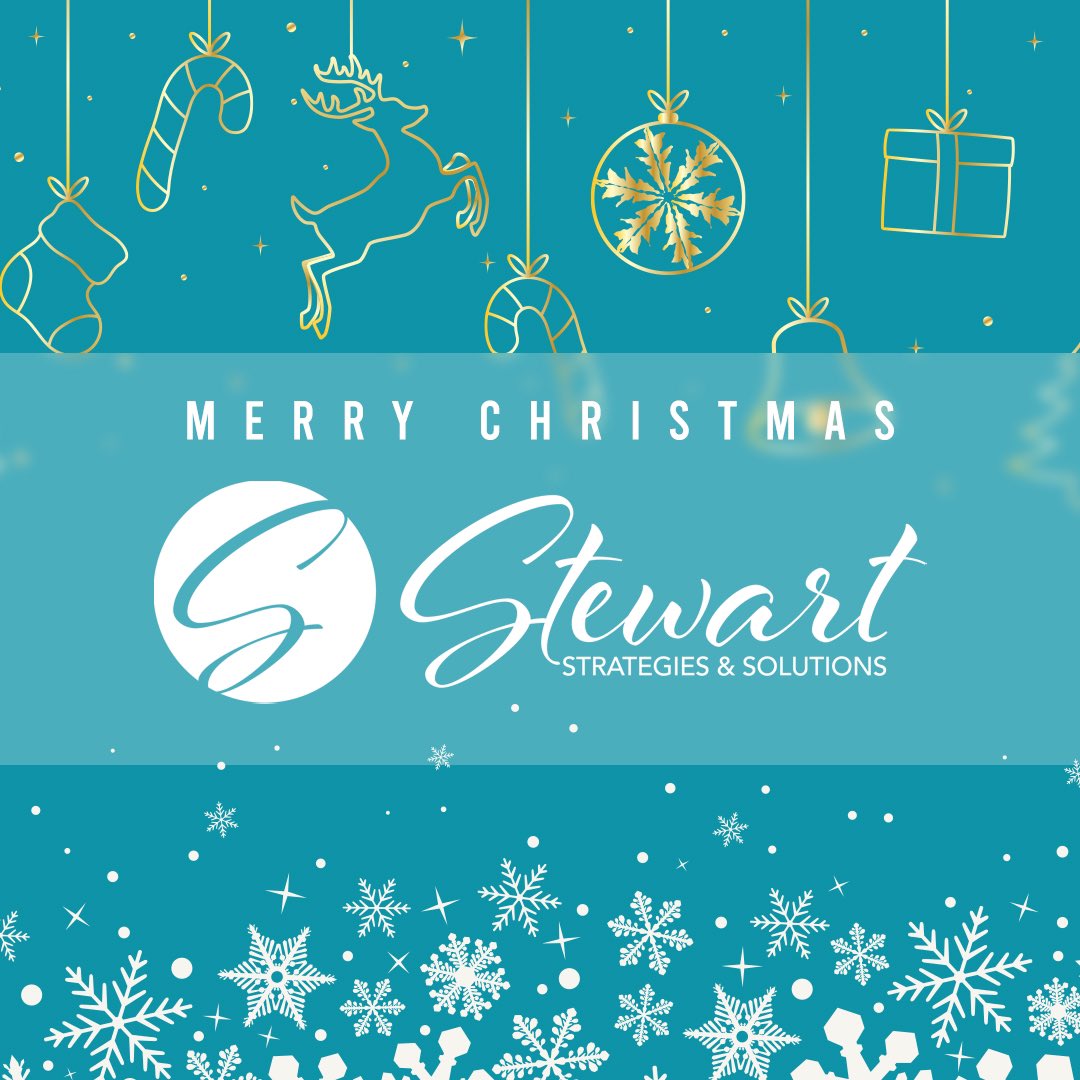TheS3Team's tweet photo. 🎄Merry Christmas to all from Stewart Strategies &amp; Solutions #merrychristmas https://t.co/SBqdIV2trD