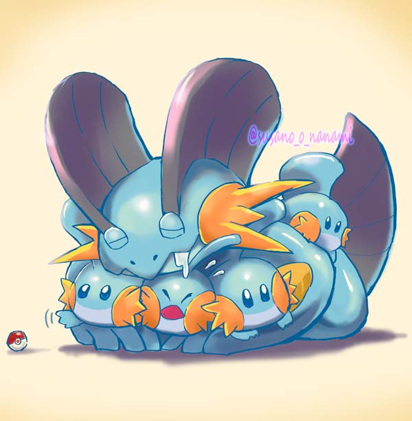 ラグラージぱぱ #pokemon #fanart 
