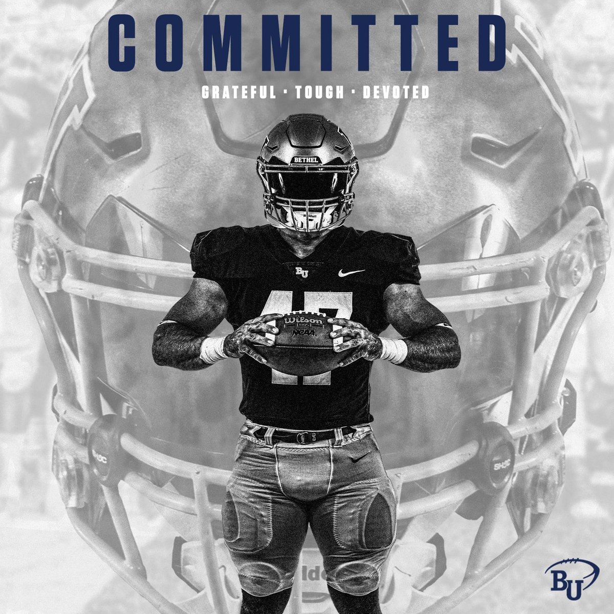 I am excited to announce my commitment to Bethel University!