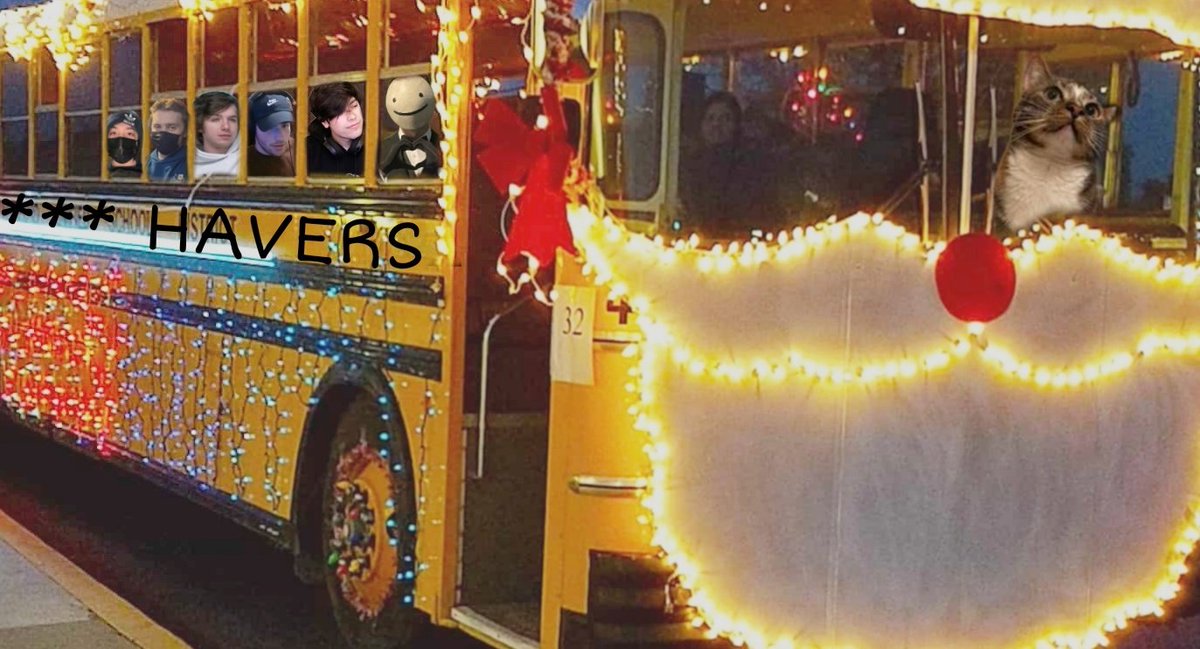 dteamhours's tweet photo. s3x havers christmas bus 😍🌲 https://t.co/SYiMu26Mlu
