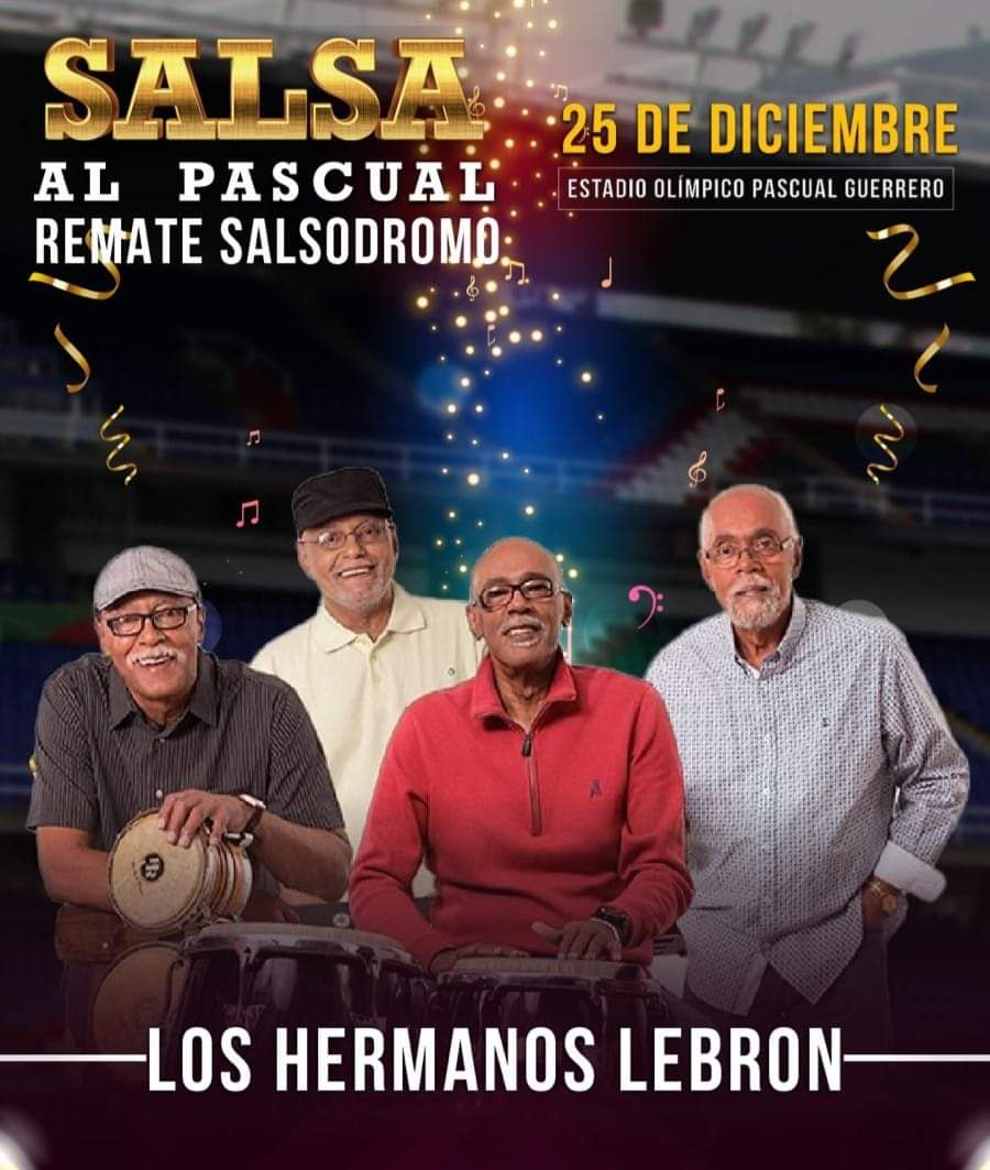 ¡Ya te enteraste salseros!
HOY 25 DE DICIEMBRE ESTAMOS DE CONCIERTO estaremos recordando todos los éxitos que te han hecho bailar y gozar.

¡Te esperamos está noche!

<a href="/clipproduccione/">Clip Producciones</a>
<a href="/DiloRecords/">Dilo Records</a> #Clipproducciones #DiloRecords #miami #HermanosLebron #lebronbrothers #salsasonora