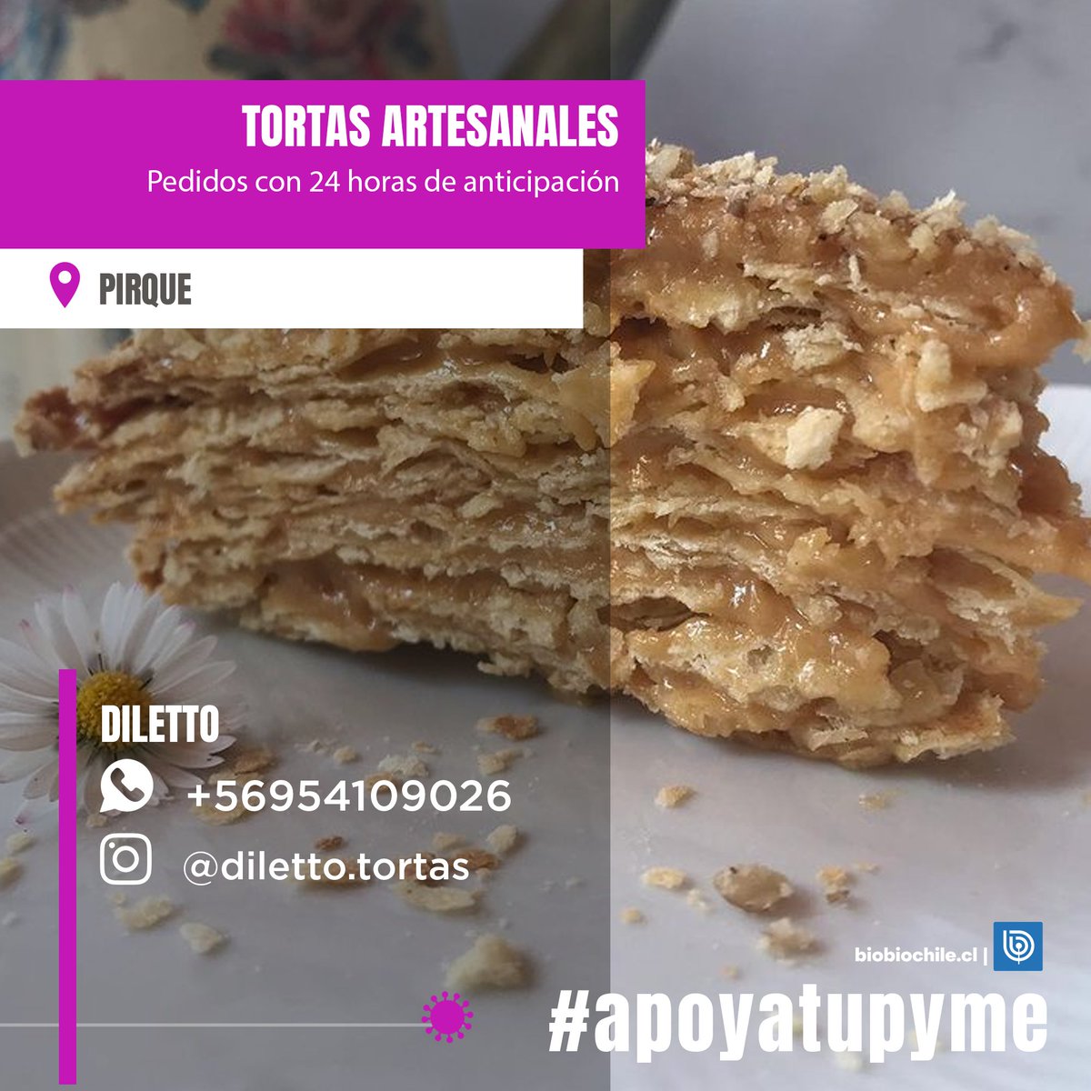 biobio's tweet photo. #PymeChallenge ¿tienes una pyme o conoces a alguien que la tenga? Compártela con nosotros por IG para poder ayudarlos y juntos apoyemos a los microempresarios 💪
Por la gran cantidad de mensajes que recibimos no nos es posible responderles, pero leemos todas sus solicitudes https://t.co/B3qEBarCn6