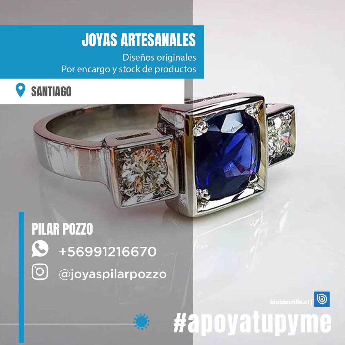 biobio's tweet photo. #PymeChallenge ¿tienes una pyme o conoces a alguien que la tenga? Compártela con nosotros por IG para poder ayudarlos y juntos apoyemos a los microempresarios 💪
Por la gran cantidad de mensajes que recibimos no nos es posible responderles, pero leemos todas sus solicitudes https://t.co/B3qEBarCn6