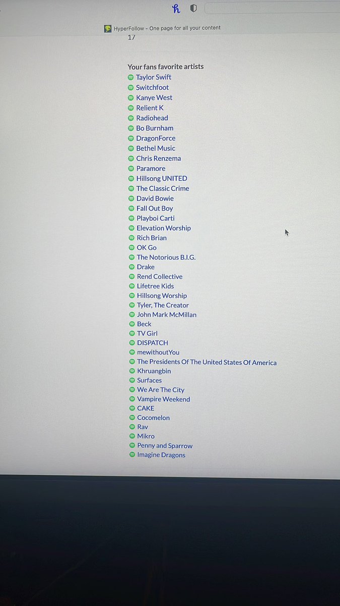dist30's tweet photo. When people ask me what my music is like I’m giving them this list…@TheForbearant https://t.co/ehzkDpaO2M
