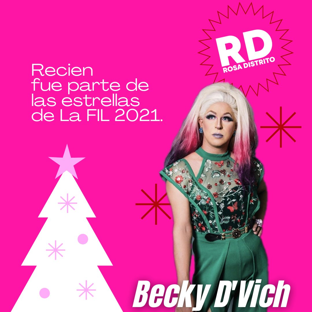 RosaDistrito's tweet photo. ¡Feliz Navidrag! @BDvich, nuestra amiga, recientemente lanzó su primer canción y aquí te damos algunas razones para seguirle la pista. #LikeRain. https://t.co/uCHLnKszH2