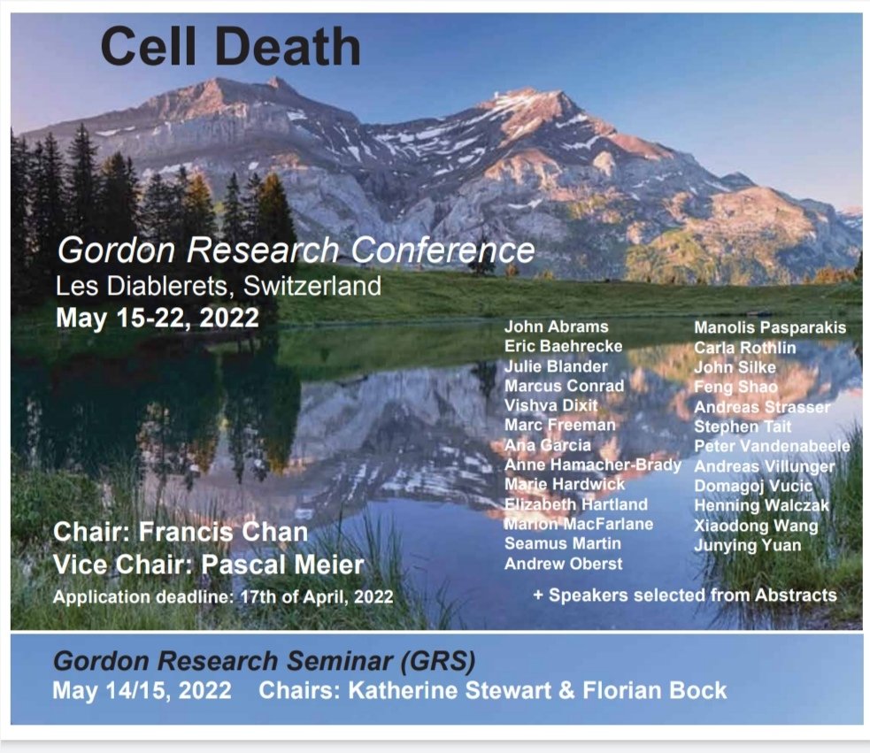 Ferroptosis (SPP 2306) (@ferroptosis2306) on Twitter photo Save the date, awesome meeting - great line up! <a href="/Conrad_Lab/">The Conrad Lab</a> <a href="/dixitvishva/">Vishva Dixit</a> <a href="/SeamusJMartin/">Seamus Martin</a> @MitosRUs <a href="/villunger/">Villunger Lab</a> @AndrewOberst <a href="/GarciaSaez_Lab/">Garcia Saez Lab</a> @BaehreckeLab <a href="/_FlorianBock/">Florian Bock</a> Save the date, awesome meeting - great line up! <a href="/Conrad_Lab/">The Conrad Lab</a> <a href="/dixitvishva/">Vishva Dixit</a> <a href="/SeamusJMartin/">Seamus Martin</a> @MitosRUs <a href="/villunger/">Villunger Lab</a> @AndrewOberst <a href="/GarciaSaez_Lab/">Garcia Saez Lab</a> @BaehreckeLab <a href="/_FlorianBock/">Florian Bock</a>