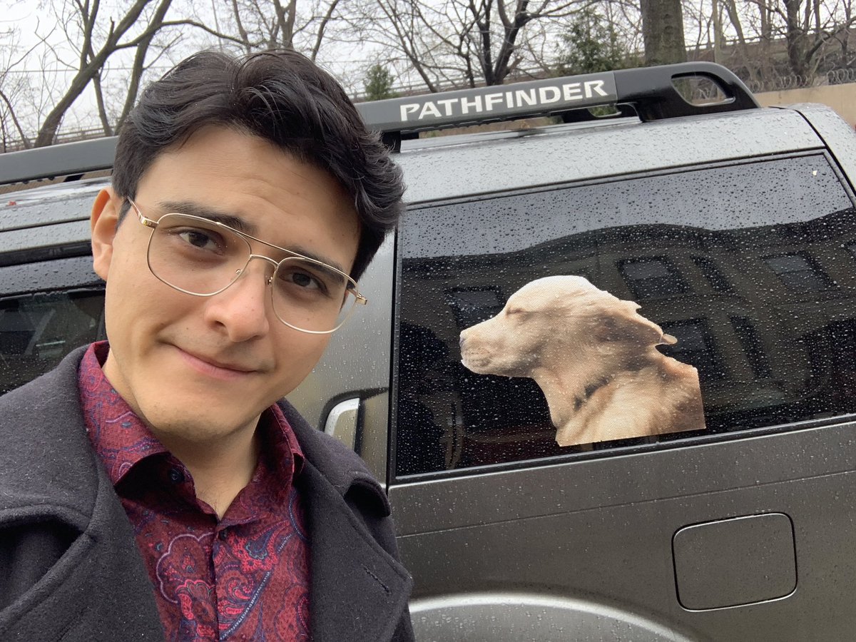 JorgeTweets's tweet photo. It was a big risk, but I also put this sticker on your car. I hope you like it https://t.co/w45V1JrdVI