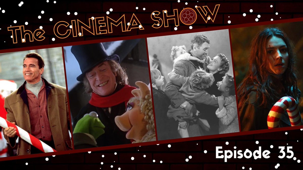 CinemaShowLive's tweet photo. Episode 35: Christmas Time is Here!

Happy Holidays! Join us around the fire as we talk about our favorite Christmas movies with some familiar voices!

-Jingle All The Way (1996)
-Anna and the Apocalypse (2017)
-The Muppets Christmas Carol (1992)
-It's a Wonderful Life (1946) https://t.co/lv3YgwjHP2