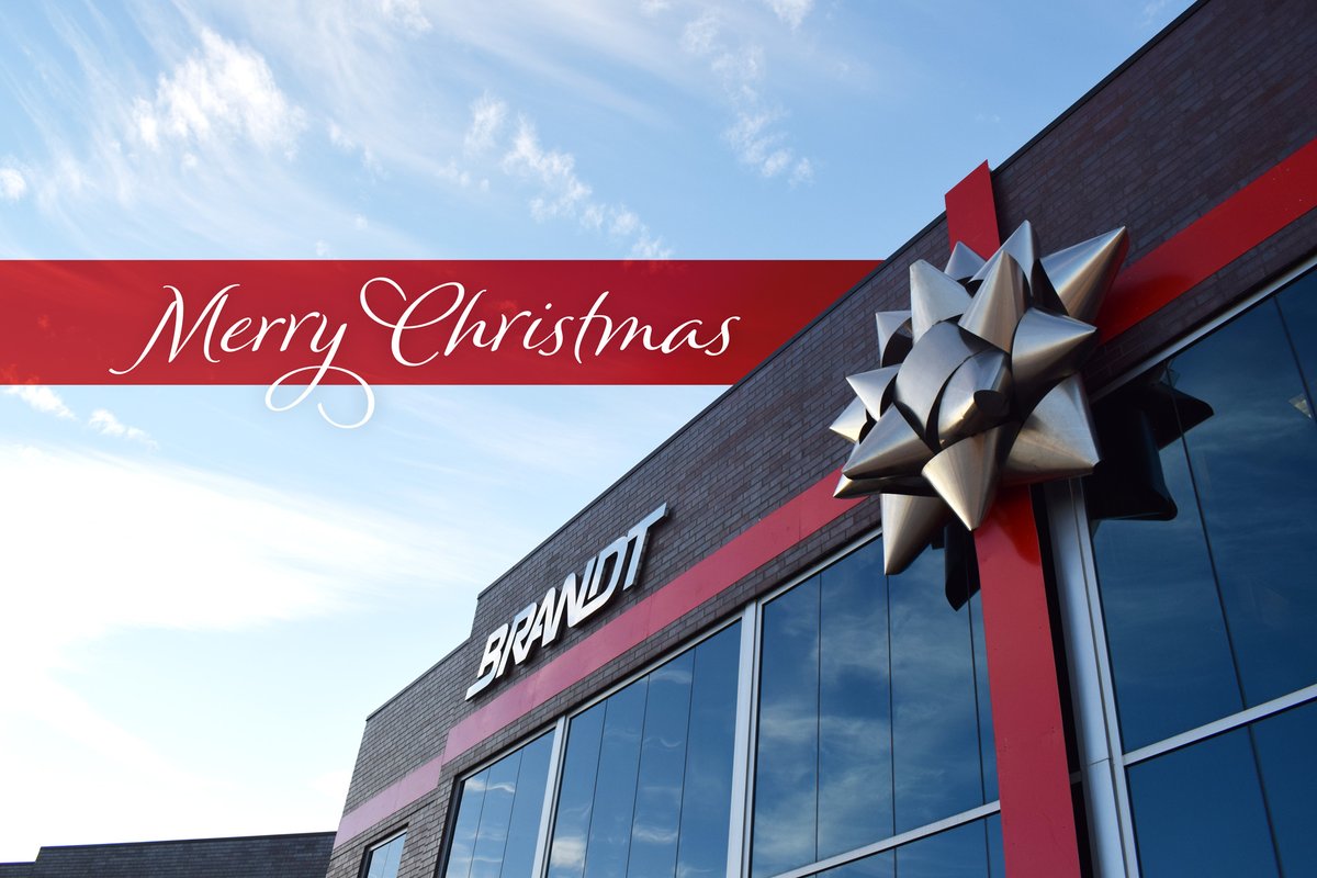 Merry Christmas from Team BRANDT!
