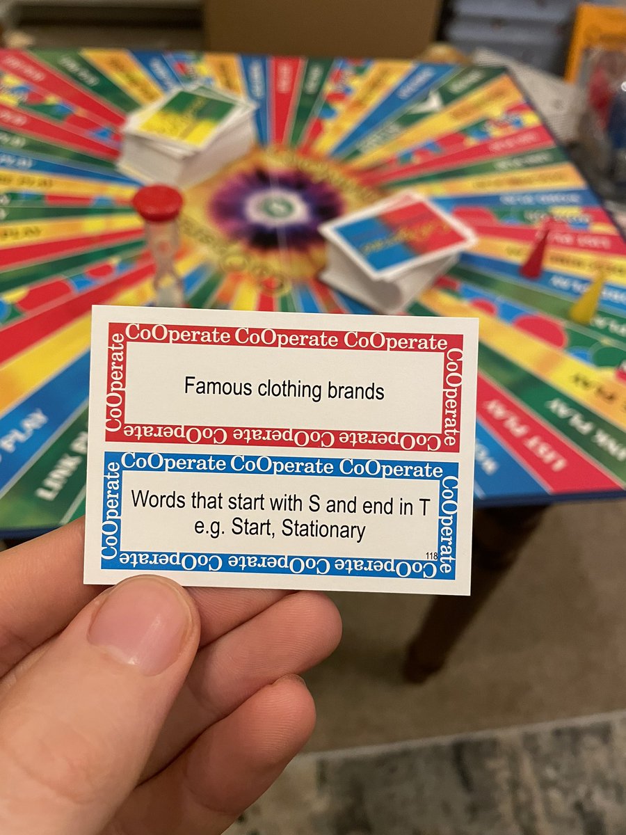 “Words that start with S and end in T e.g. Start, STATIONARY!?” Not sure about that one <a href="/drumondpark/">Drumond Park</a> 🤔 #MerryChristmas