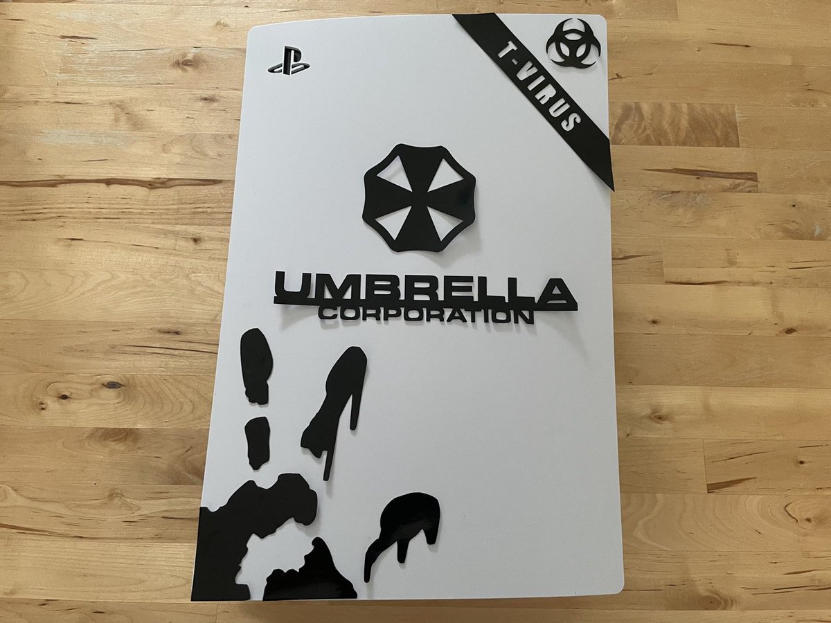 TheArtCorp's tweet photo. #etsy #etsyshop : Resident Evil. Umbrella Corp, T-Virus, Zombie Hands. PS5 Vinyl Decal. Horizontal and Vertical Designs. Also Can be Used on Xbox, PC, Laptop. https://t.co/wmMK61c6pA
#ps5 https://t.co/aTsli1PQLp