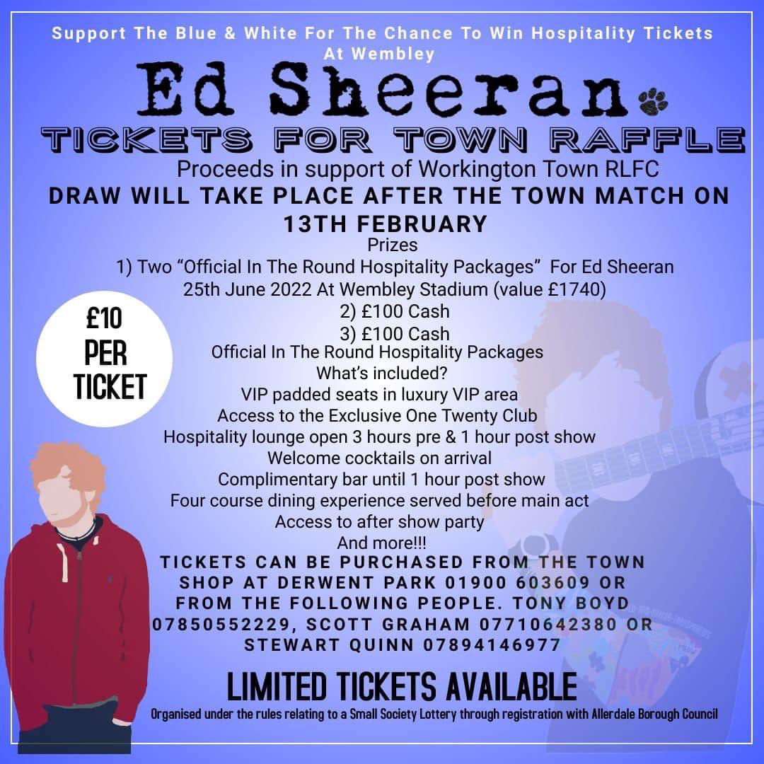 Christmas giveaway 🎅🎄

We hope you have all had a fantastic day.. who would like to win one last present from Santa? 

All you have to do is like &amp; retweet for the chance to win a ticket for this Tickets For Town Raffle.

Winner revealed at 10pm🎅