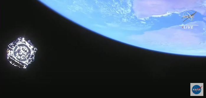 redditSpaceView's tweet photo. Farewell James Webb! https://t.co/894OI6cgmT