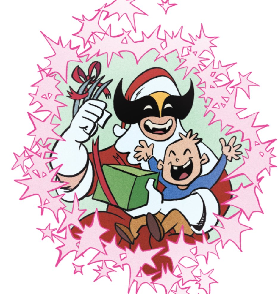 MarvelComicsHQ's tweet photo. Happy Holidays, Mr. Howlett! 🎄 https://t.co/33VeneL1Xt