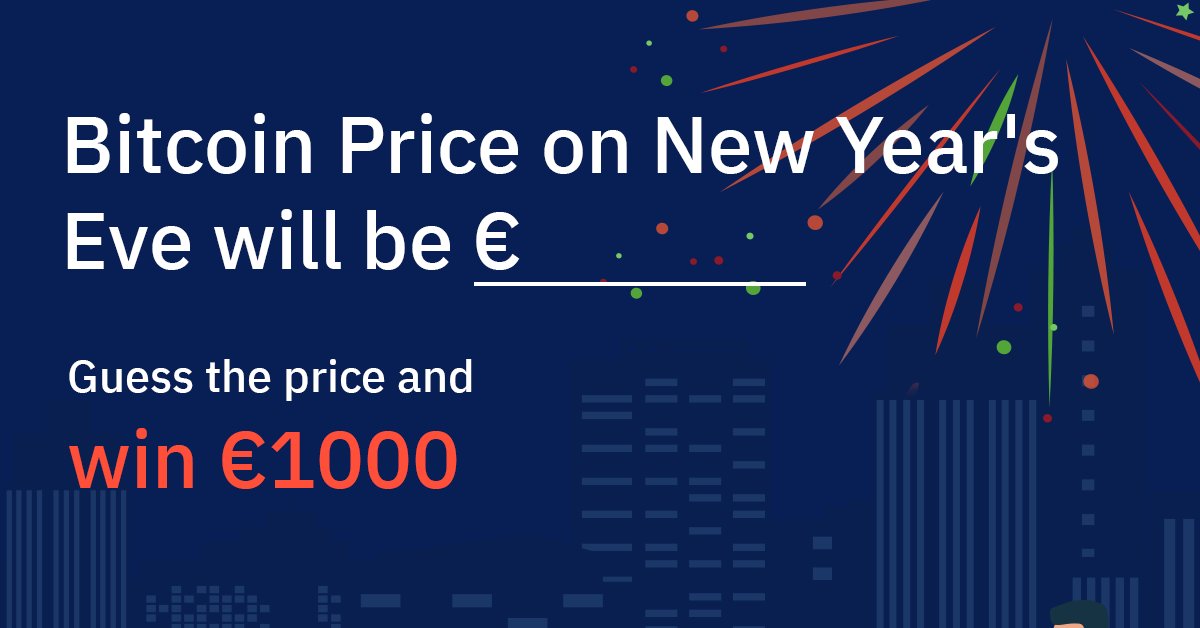 Blocktradecom's tweet photo. Bitcoin Price on New Year's Eve will be €_______

Guess the price and 𝘄𝗶𝗻 €𝟭𝟬𝟬𝟬 worth of $BTC 🏆💰

1⃣ Quote this tweet with your guess
2⃣ Follow @Blocktradecom

🎲Game Rules: https://t.co/uECVvWBnTs https://t.co/EojpJdI7xR