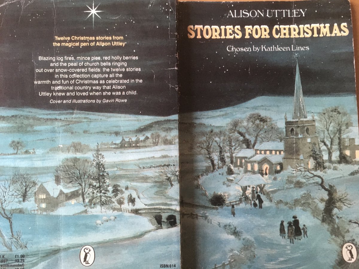 retro_things's tweet photo. A traditional Christmas read from 1977: 
STORIES FOR CHRISTMAS by Alison Uttley - 12 magical tales of Christmas. 

At one time she was a neighbour of Enid Blyton and it was said she was not too fond of her! https://t.co/kOerzASGE0