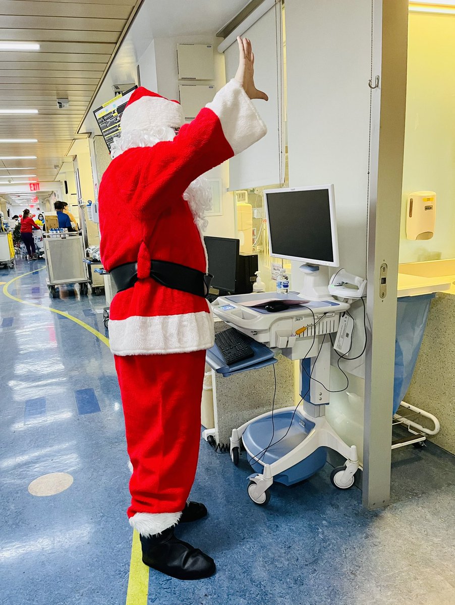 pov: santa wears an n95