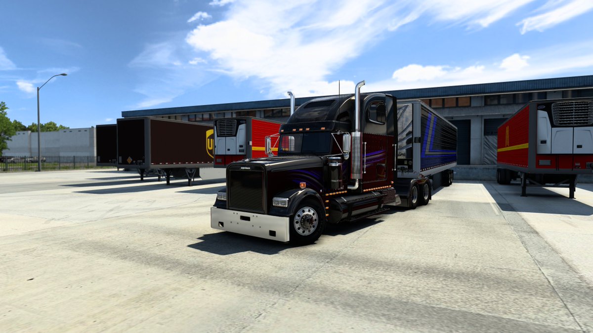 CrossrdsCMG's tweet photo. My new Toy on @SCSsoftware #ATS. Mod done by the famous #JonRuda. Killer mod. #diasbledtrucker #backbehindthewheel https://t.co/xHfCWnXRyk