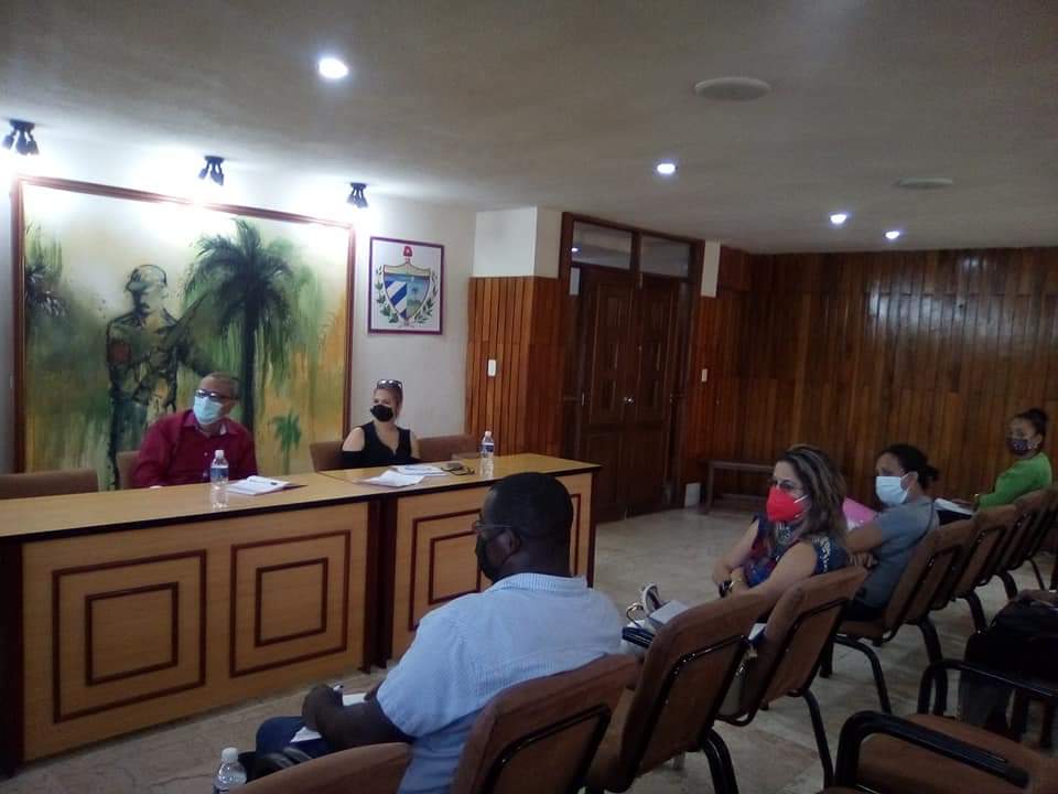 Citmagtm's tweet photo. Sesionó el #ComitéDeExpertos del #ProgramaTerritorial de Ciencia, Tecnología e Innovación #CTI "Estándares de calidad de vida de la población guantanamera". #CubaVive #CienciaCubana @ElbaRosaPM @SANTANACITMA @ArmandoRguezB @MaraLui85005402 @days @Maida_Comunica @JessMartinPrez1 https://t.co/YZ1N5FB2hh