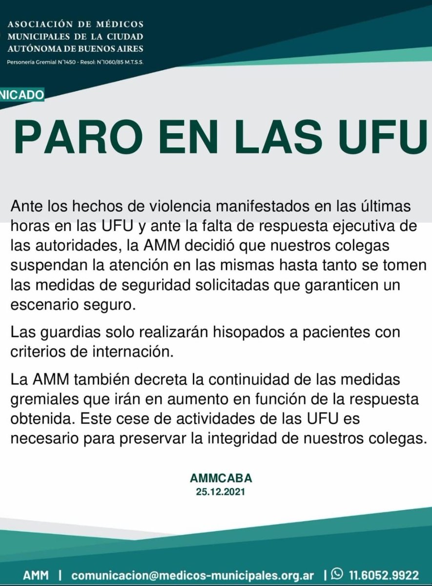 norabar's tweet photo. Lamentable  😳👇Le rompieron la nariz de una piña al jefe de la unidad de "febriles" del Hospital Santojanni https://t.co/2eTtyXbRcD