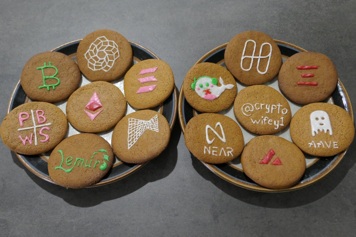 1/ Has your #blockchain or #DeFi project been nice or naughty this year?

See below if you have received one of legendary <a href="/CryptoWifey1/">cryptowaifu</a> Christmas gingerbread cookies.

👇👇👇