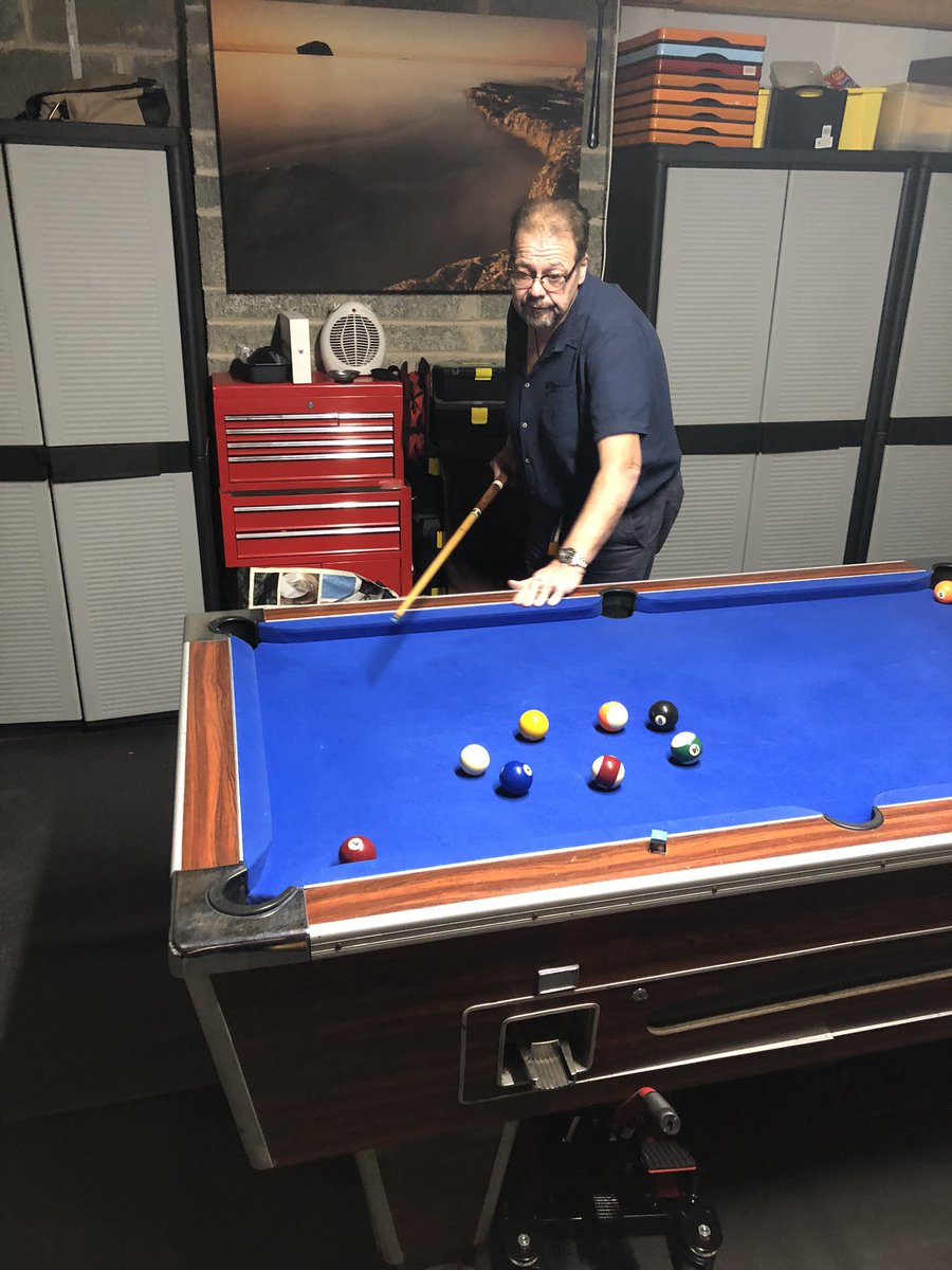 therealbigee12's tweet photo. @IonaMcKay sorry to hear you have the covid. He said he beat you the last time on my table but I don’t believe him https://t.co/8EJMKi73Q8