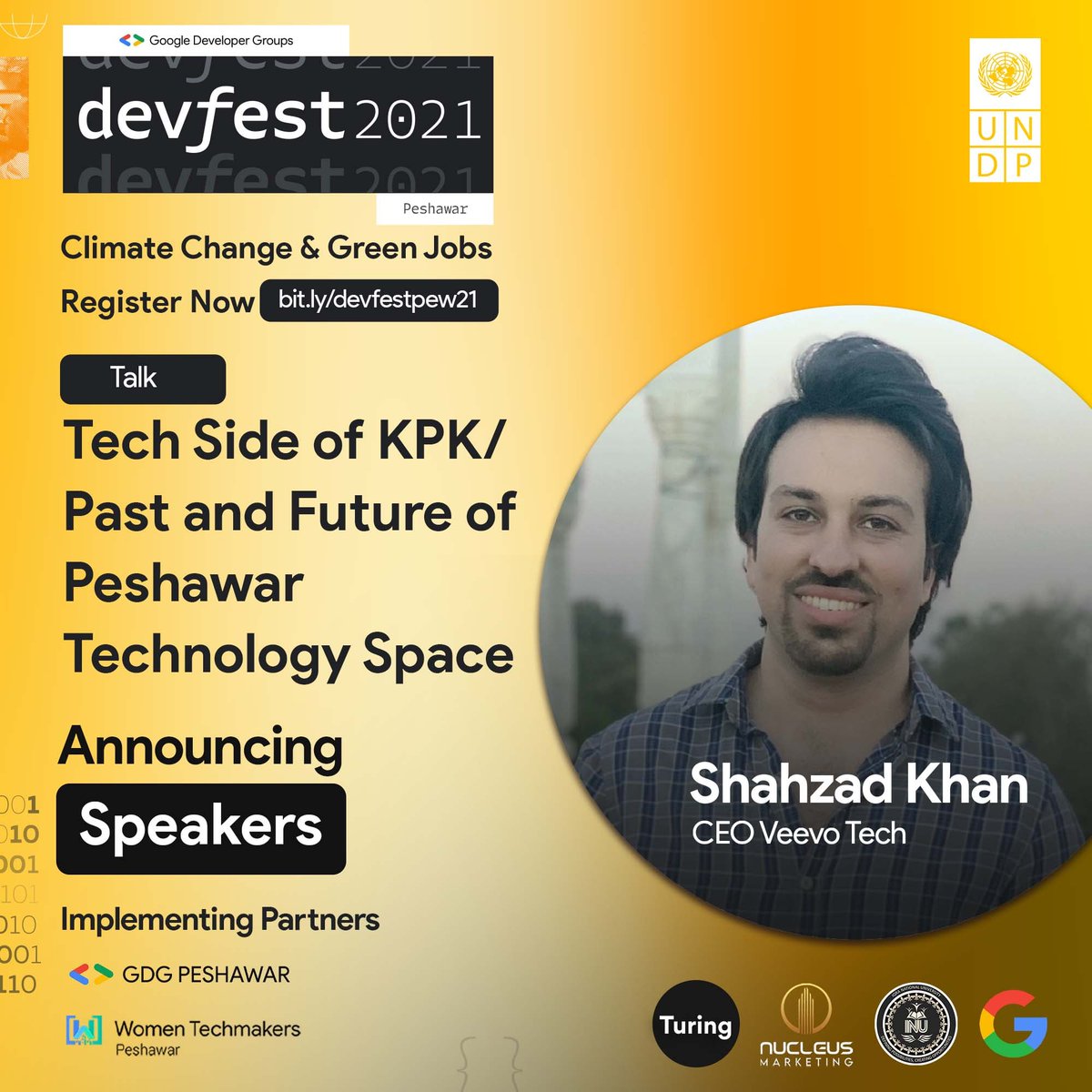 ShehzadVT's tweet photo. A bit more late but I was pretty occupied &amp; was away from Social Media, Will be speaking tomorrow at #Devfest2021 about my decade of journey at Tech Industry within KP, let's say hello if you are around.
Thank you @GDGPeshawar &amp; well-wishers. https://t.co/a11PTxHNQi