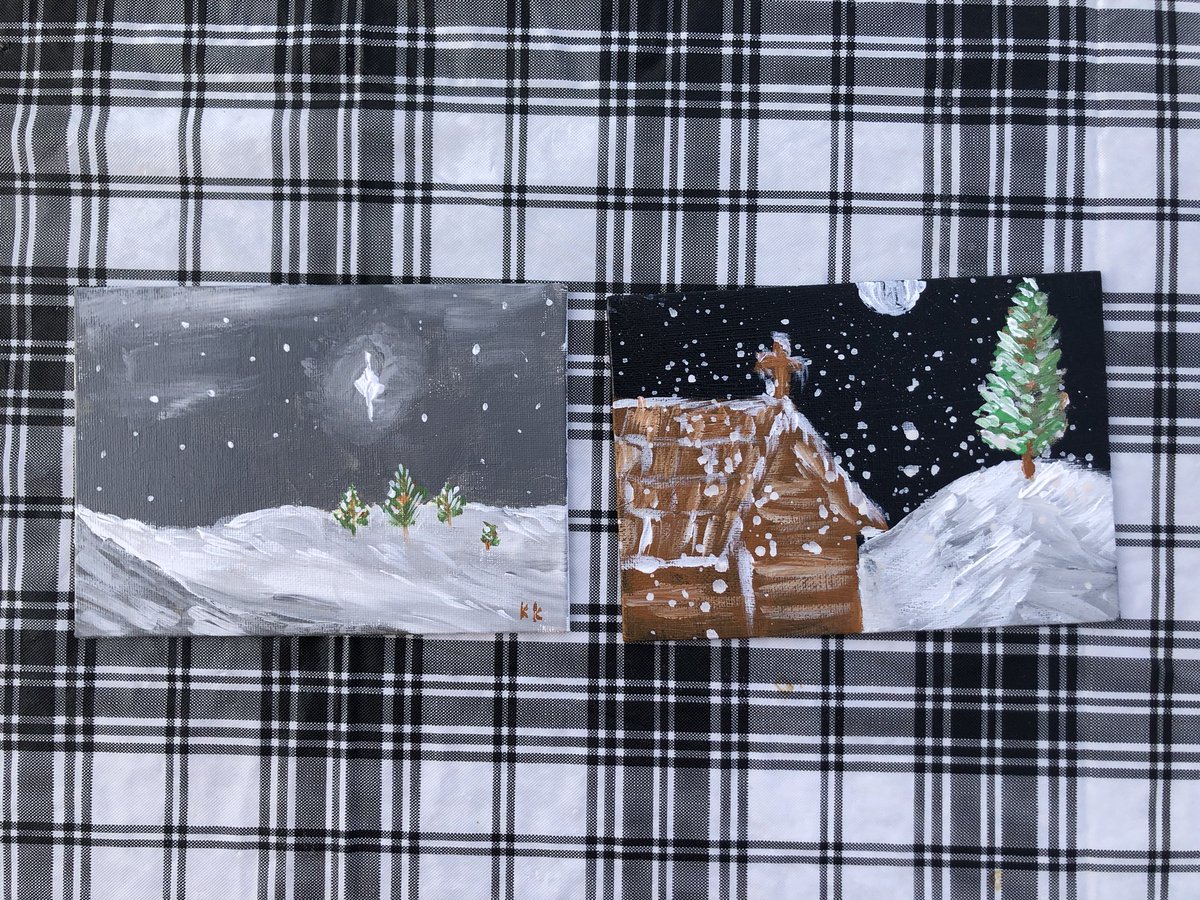 joekarl's tweet photo. Doing some painting with the nieces/nephews for Christmas. This was my result https://t.co/FFfUYvyrE5