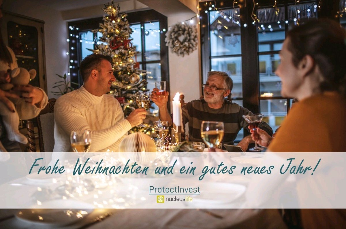 Herzlichen Dank für das entgegen gebrachte Vertrauen.

Einen guten Rutsch in ein erfolgreiches 2022.

Vom 24.12. bis einschließlich 31.12. bleiben unsere Büros geschlossen.

Ihr Team der
nl360 vertriebs gmbh - Nucleus Life AG

nl360.eu
