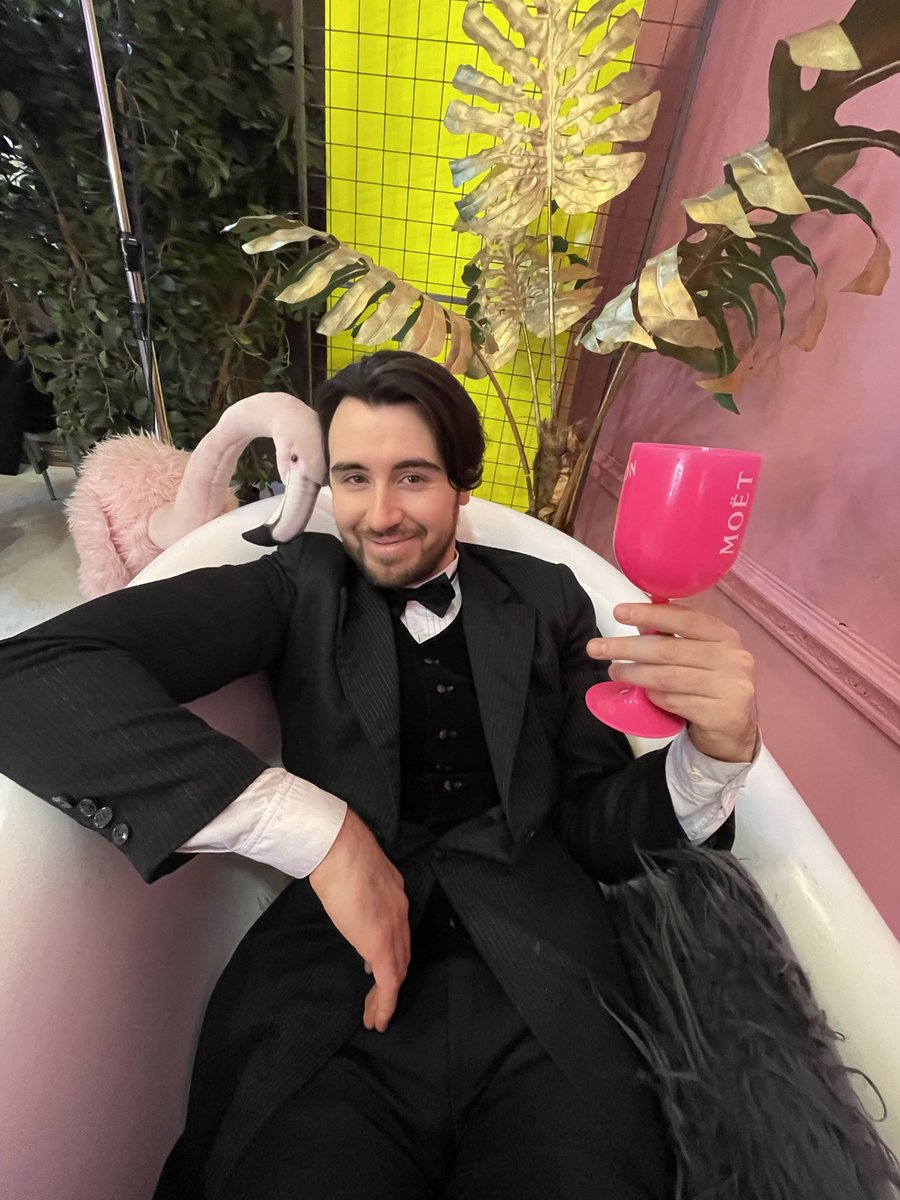 All we want is to be in bath with flamingo and Champagne, but not all of this crap.