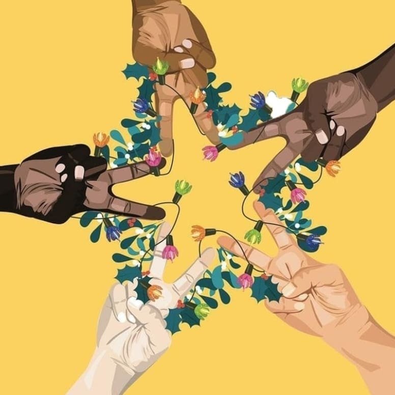 Happy Christmas from all at Diverse! Thank you for your support over the festive shopping period. We're now taking some time off so the shop and online store are closed till 3 January. 
Enjoy the  festivities and we'll catch up  soon x
(Illustration by @lauranilesdesign.)