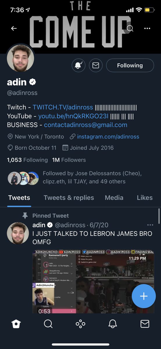 Vehhzs's tweet photo. @adinross Plz 🙏🏽 https://t.co/s6pBhkxarW
