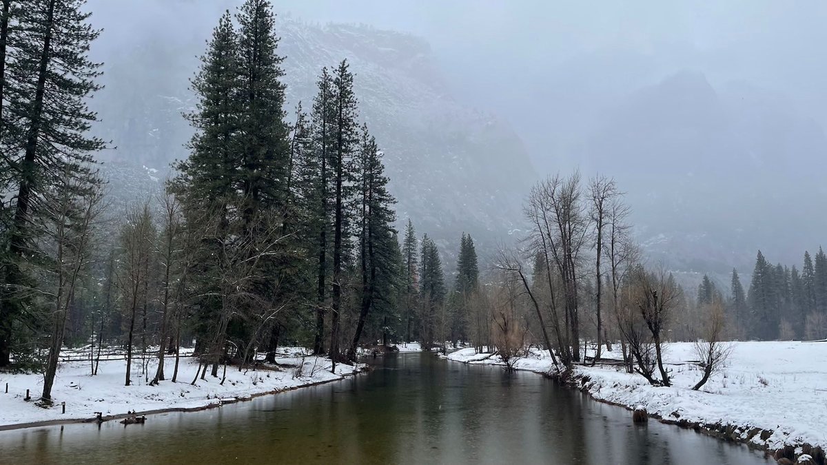 speak2eli's tweet photo. Last trip of the year! Merry Christmas🎄&amp; Happy Holidays 😇@YosemiteNPS @NatlParkService @california @VisitCA #Christmas2021 #NaturePhotography #PictureOfTheDay #photographylovers #NatureBeauty #travelphotography #roadtrip #WinterWonderland #snowy_night #December2021 https://t.co/sskmytmY1V