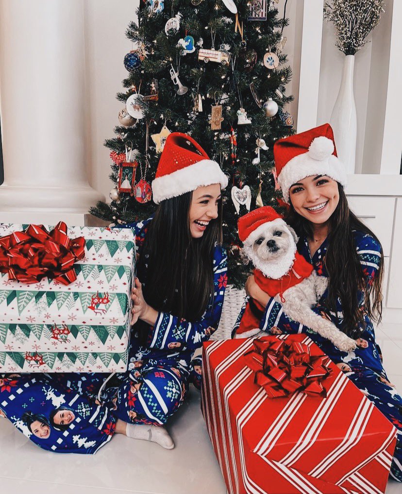 lolmerrell's tweet photo. Merry Christmas &amp; happy holidays!! ❤️💚 https://t.co/sHaOHMKhcu
