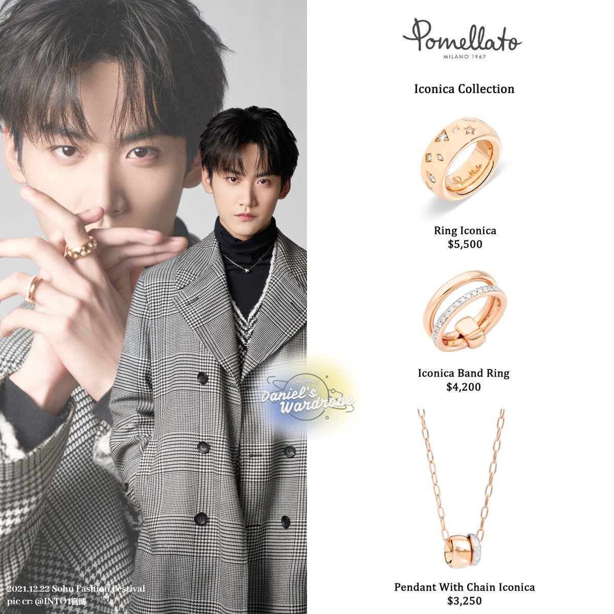 🤍
「20211222」Sohu Fashion Festival

Ring | Necklace | Pomellato Iconica Collection

#周柯宇 #ZhouKeYu #โจวเคออวี่ #ChâuKhaVũ #저우커위 #KeyuFashionStyle #INTO1