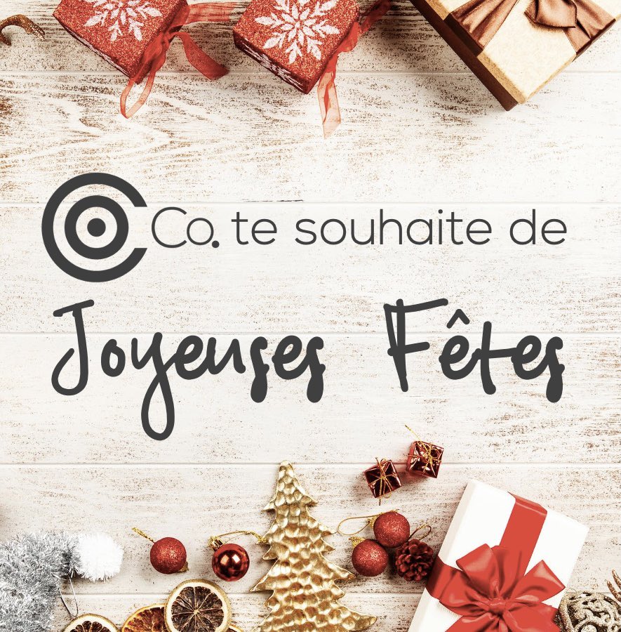 EquipementCo's tweet photo. Chez Co. on te souhaite un Joyeux Noël 🎄 et de très belles fêtes de fin d’année 🎉

A bientôt pour de nouveaux conseils et de nouvelles aventures ✌️

En attendant, mollo sur les escargots 🙃 ... garde de la place pour le gâteau 🤭 https://t.co/dxxa64n2IQ