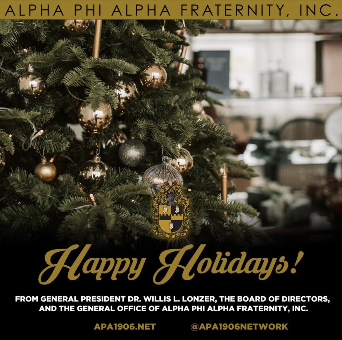 OHLAlphas's tweet photo. On behalf of the brothers of the Omicron Eta Lambda Chapter, Merry Christmas and Happy Holidays to you and your families! Wishing you a blessed day! 

🎄🎁 https://t.co/lrg3B1Qf1j