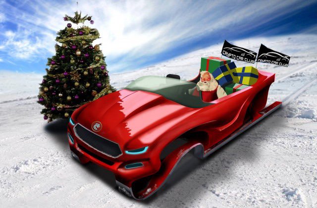 _CryptoCarClub's tweet photo. #CryptoCarClub Wishing you and your family a wonderful Christmas and a blessed New Year! 🎄
#Christmas #NFTs #ETH https://t.co/rGlFSLQTdL