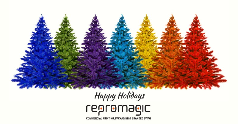 Repromagic's tweet image. Happy Holidays, friends! ReproMagic will be closed from Friday, December 24th to Sunday, December 26th.