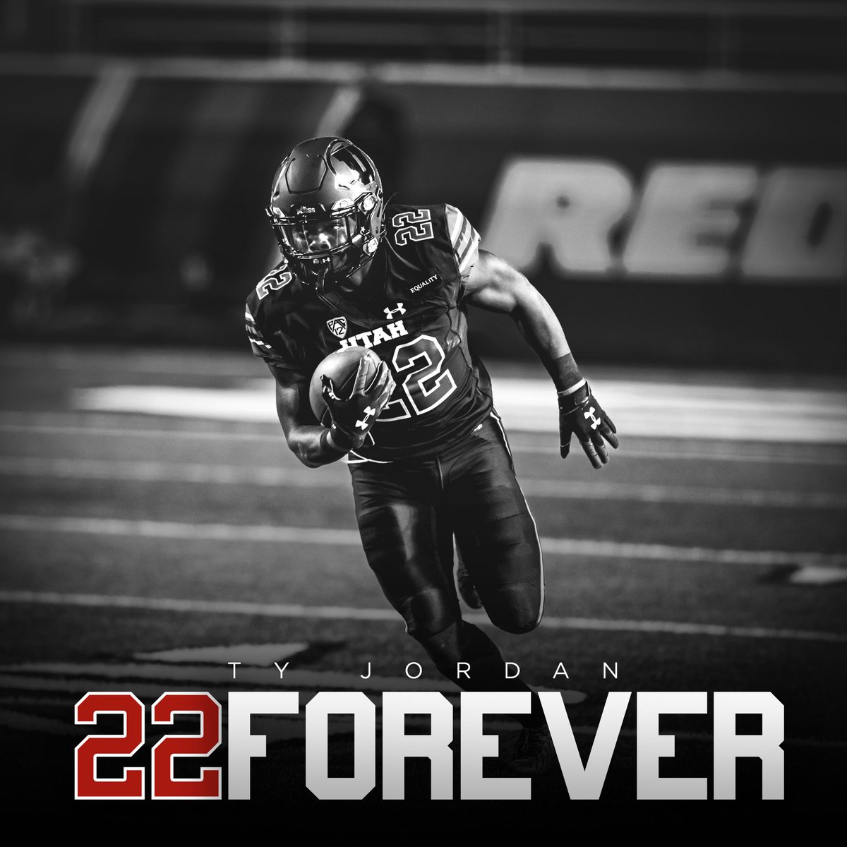 Utah_Football's tweet photo. One year without you, Ty. The impact you made is immeasurable and will last forever. We love you always, 22. 

#22forever #LLTJ ♥️ https://t.co/qhZQU3Coeh