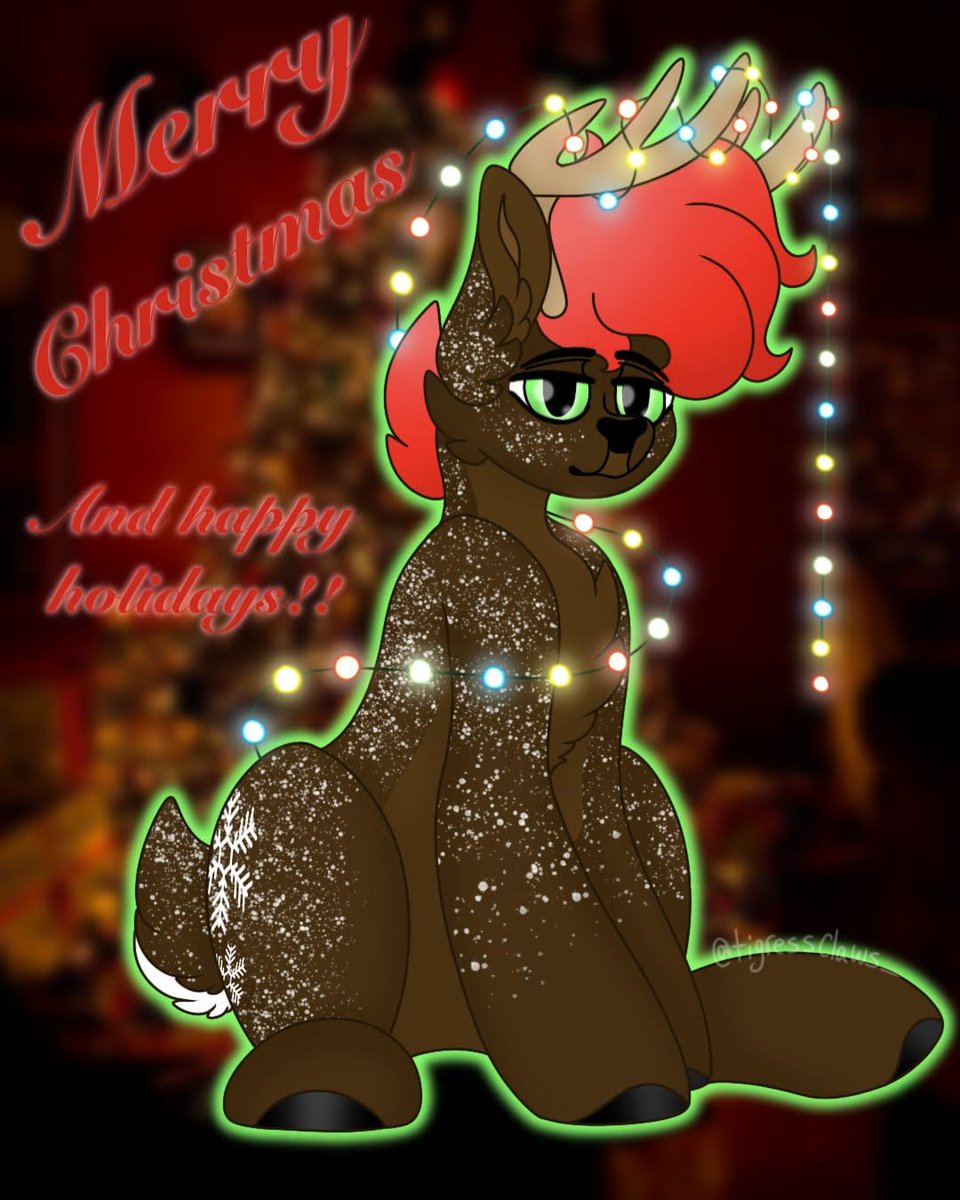 ClawsTigress's tweet photo. HAPPY HOLIDAYS!!
#mlp #mlpart #mylittlepony #MLPFiM #procreate #artist #art https://t.co/KD9xlzntUA