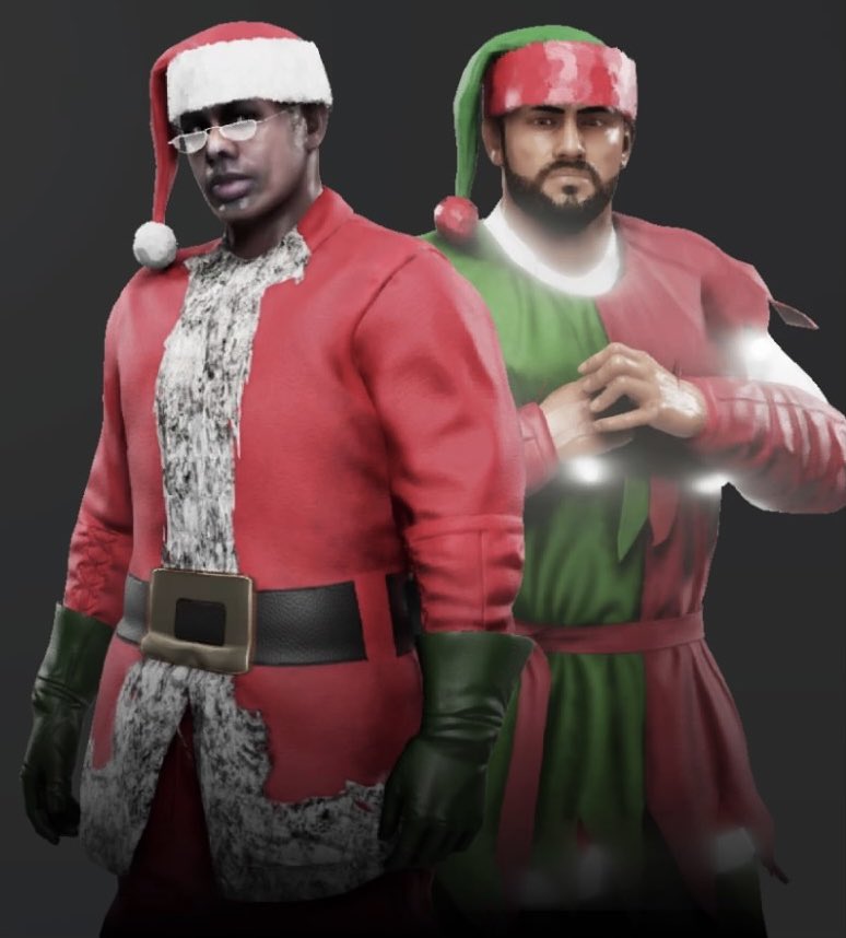 TheWalterScott's tweet photo. Merry Christmas from your @CAWAllStars Tag Team Champions! @BedlamTheSavage https://t.co/xmH2eotIKR
